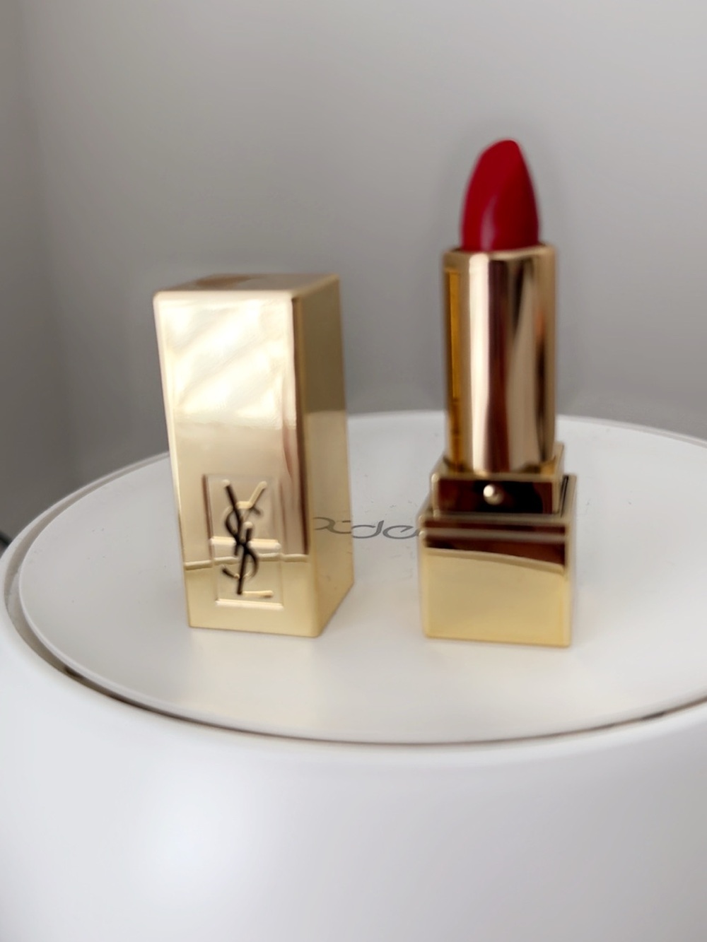 Yves Saint Laurent Gold Red Lipstick Travel size